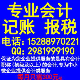 代理记账与代办服务的多重优势